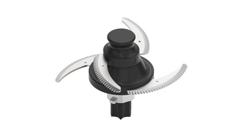 sickle knife with serrated blades made of stainless steel